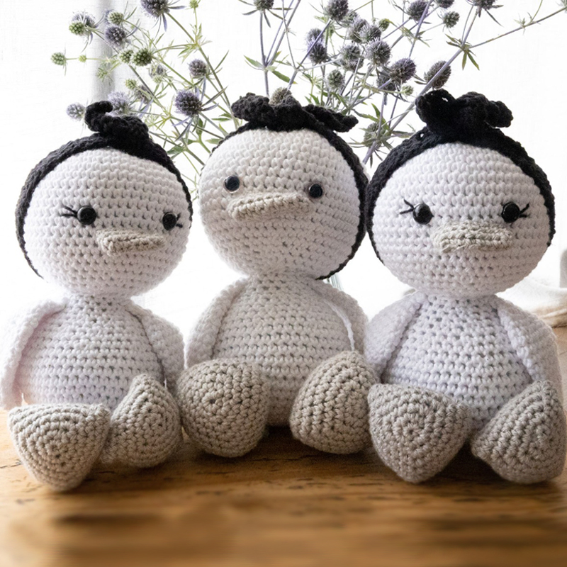 Cotton Crochet Duck Toy