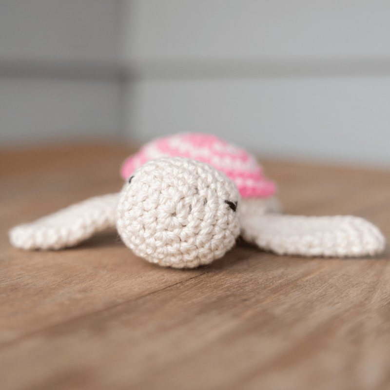 Cotton Crocheted Turtle Toy - Image 6