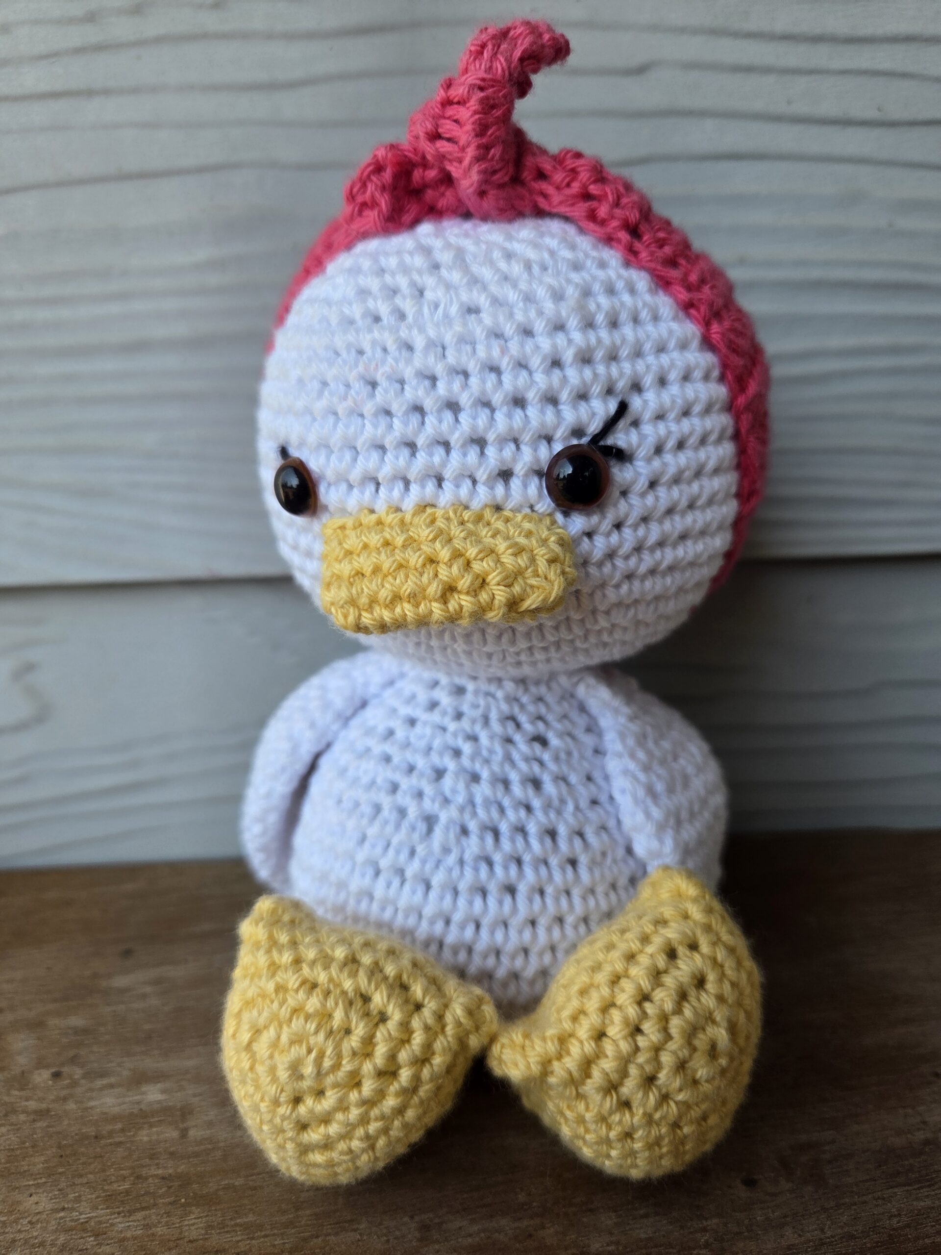 Cotton Crochet Duck Toy - Image 5